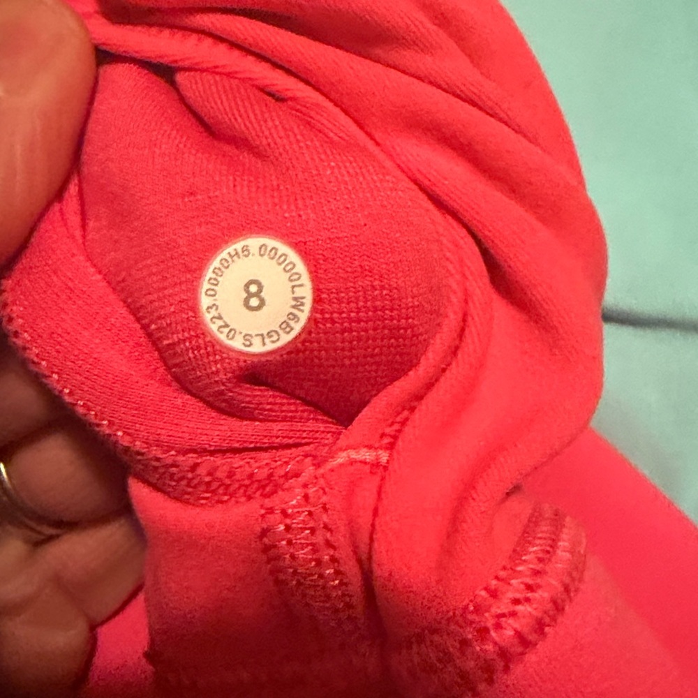 Lululemon Hot Pink High-Rise Align Capri Leggings - Picture 7 of 10